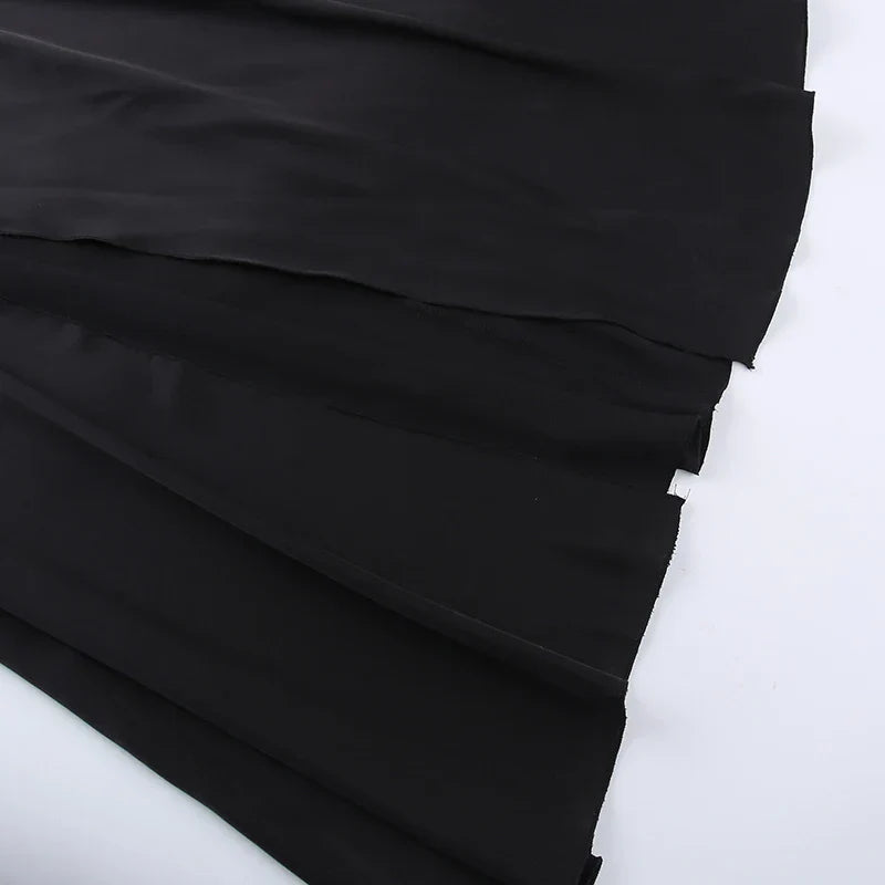 Ärmelloses Maxi-Kleid mit Schwingkragen für Damen